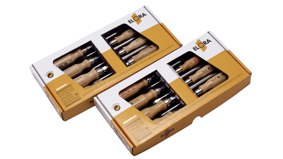 Bộ tua vít cán gỗ ELORA - Made in Germany