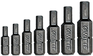 Bộ mũi vit 7 size Witte 2708 - Germany