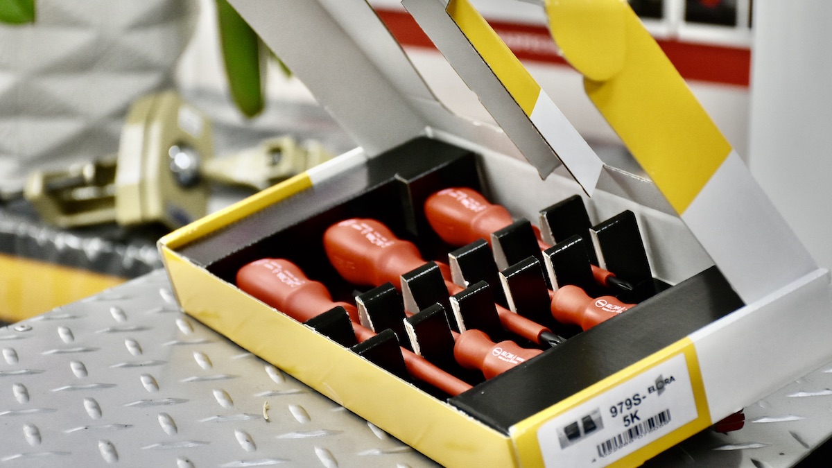 979S-5K Bộ tua vít cách điện 1000V, 5 món chuẩn VDE, sx tại Đức