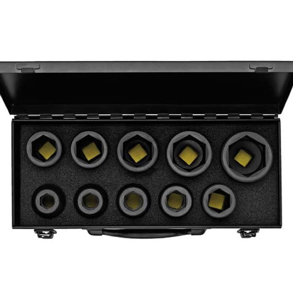 Bộ tuýp đen 3/4' gồm 10 chi tiết ELORA 791-S10, hệ mét và inch