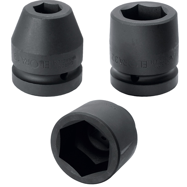 Bộ tuýp đen đầu vuông 1 inch ELORA 792SET, size từ 24-50mm