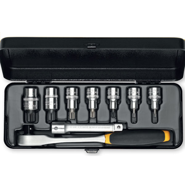 Bộ tuýp đầu hoa hướng dương ELORA 770-KXZN, vuông 1/2"