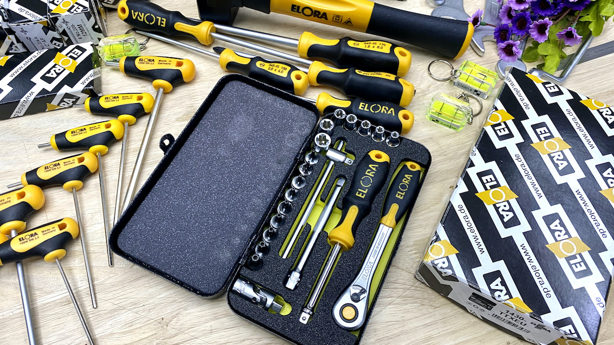 TXEU Bộ tuýp vít hoa thị 21 chi tiết, khẩu sao đầu vuông 1/4 inch