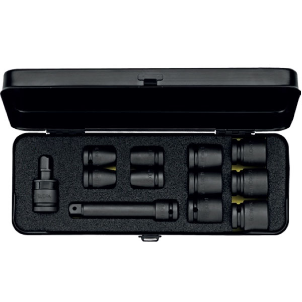 Bộ tuýp đen ELORA 790 S12, hệ mét và inch, vuông 1/2 inch