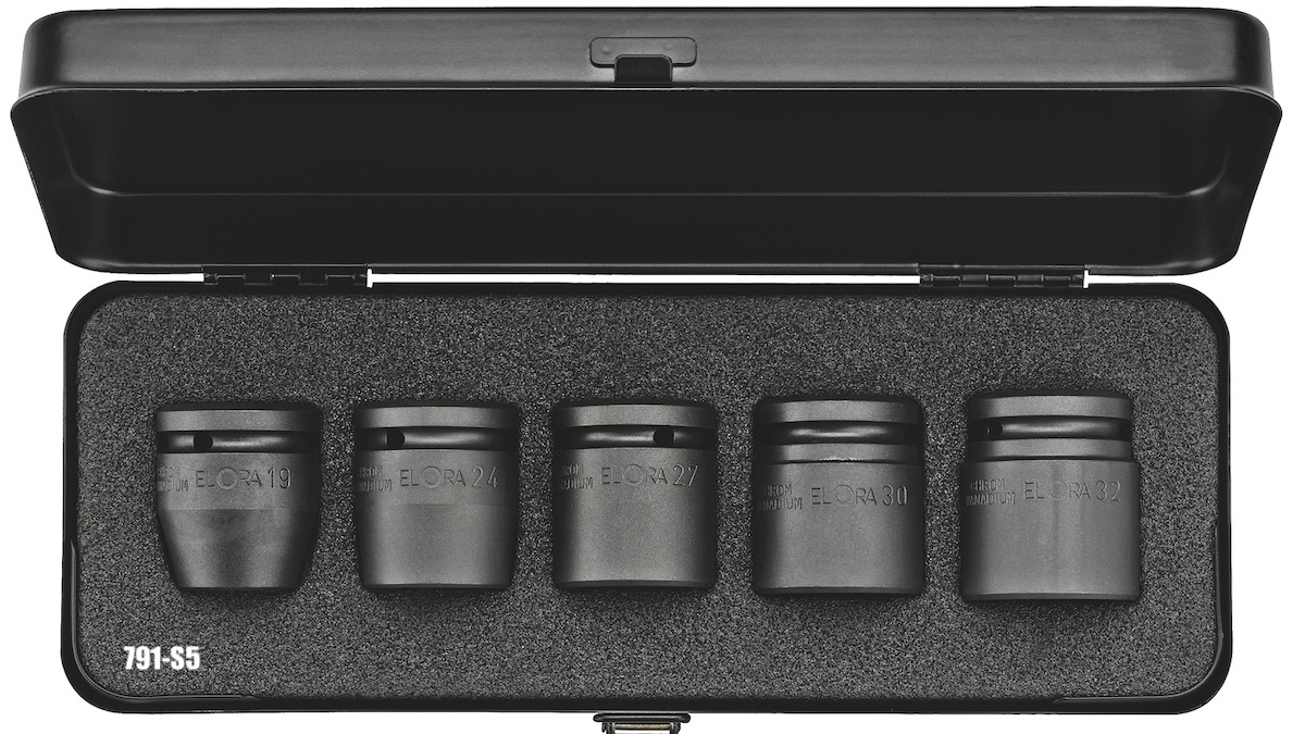 Bộ khẩu đen 3/4 hệ inch và hệ mét ELORA Germany