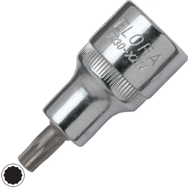 3230-XZN Tuýp lục giác đầu hoa hướng dương, đầu vuông 1/2 inch.