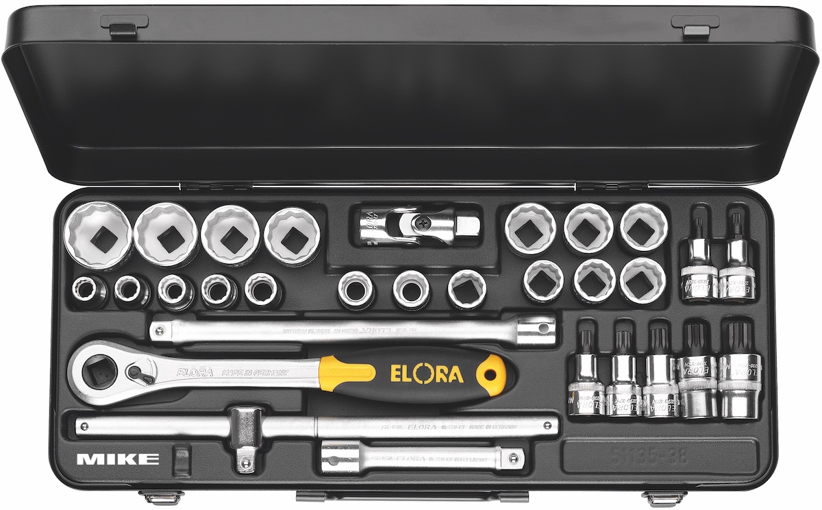 OKLXZN Bộ tuýp đầu hoa hướng dương 30 chi tiết, 1/2 inch.