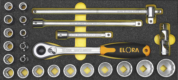 OMS-3 bộ khẩu 25 chi tiết từ 8 đến 32mm