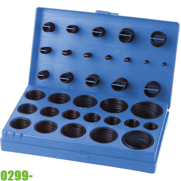 Bộ vòng cao su O-ring FERVI 0299, làm kín 419 chi tiết