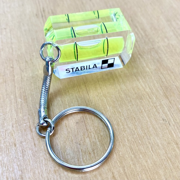 Móc khóa bằng bọt thủy STABILA 15974, dùng làm quà lưu niệm