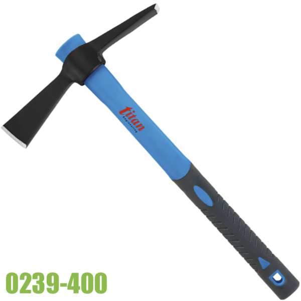 Búa chim 0239/400, cán bằng sợi thủy tinh dài 380mm Fervi