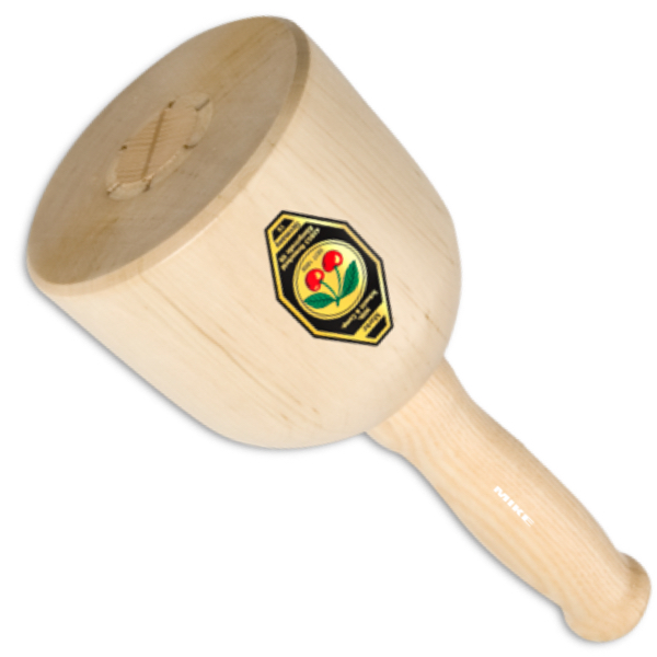 Búa gỗ thợ mộc hình quả chuông Klopfholz, Kirschen 3500