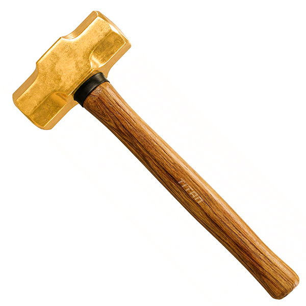 Búa tạ chống cháy nổ T191B, vật liệu Cu-Be Al-Cu, cán gỗ