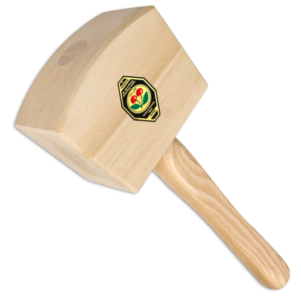 Búa vồ gỗ trăn Kirschen 6160, chuyên dụng làm mộc, cán gỗ tần bì