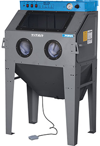 Buồng phun cát chân không FERVI 0878 có thể tích 295 lít