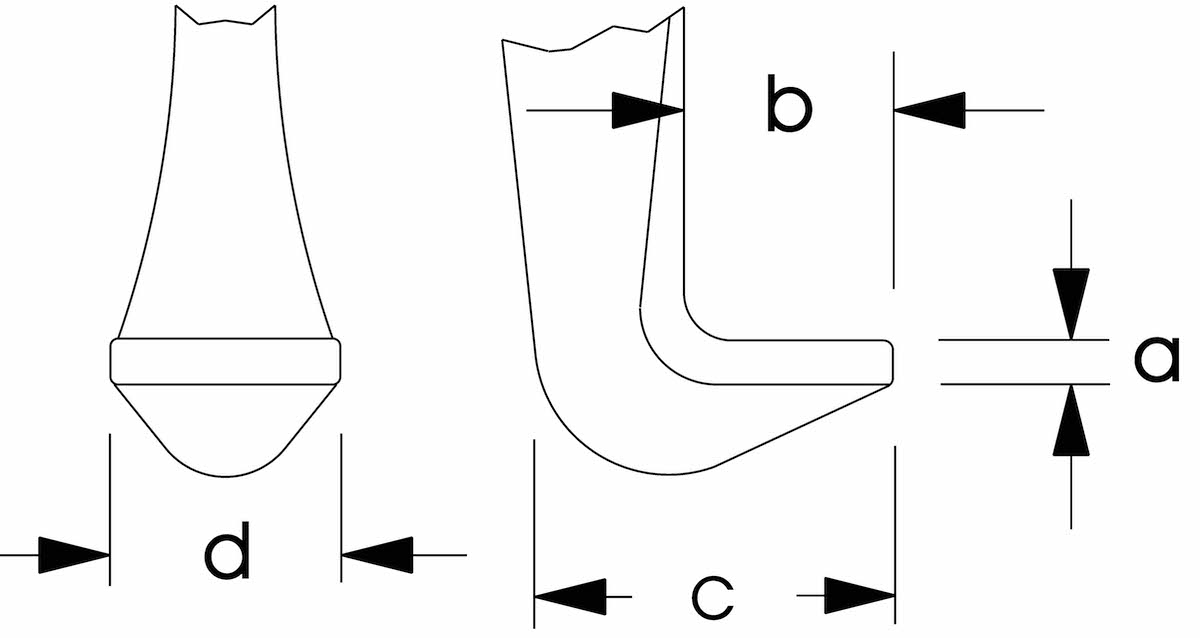 Bản vẻ thông số ngàm cảo tháo vòng bi Elora