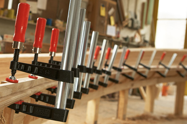 TG Screw clamp with wooden handle 2