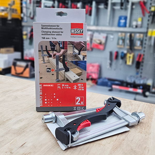 Bộ Cảo kẹp nhanh trên bàn thao tác BESSEY TW20-15-8KLI-SET