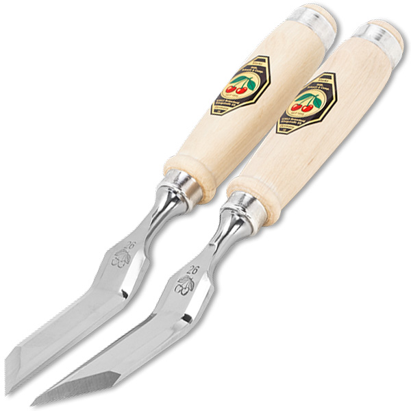 Cặp lưỡi cong Kirschen 1058 vát 45 độ trái – phải