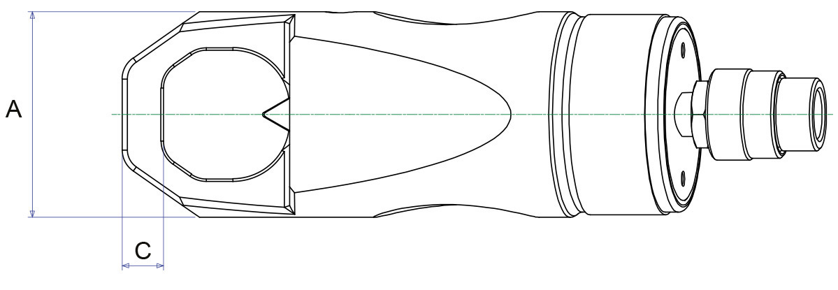 Cắt đai ốc bằng thủy lực BETEX HNS