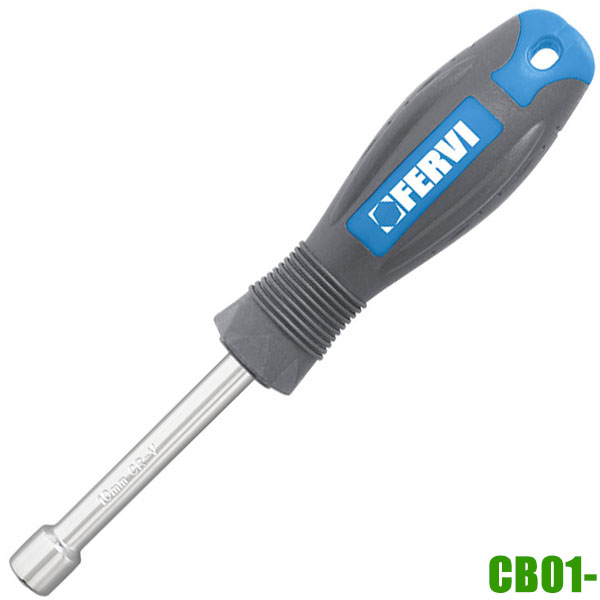 Tua vít đầu tuýp 4-13mm CB01-, dài 185mm FERVI Italia