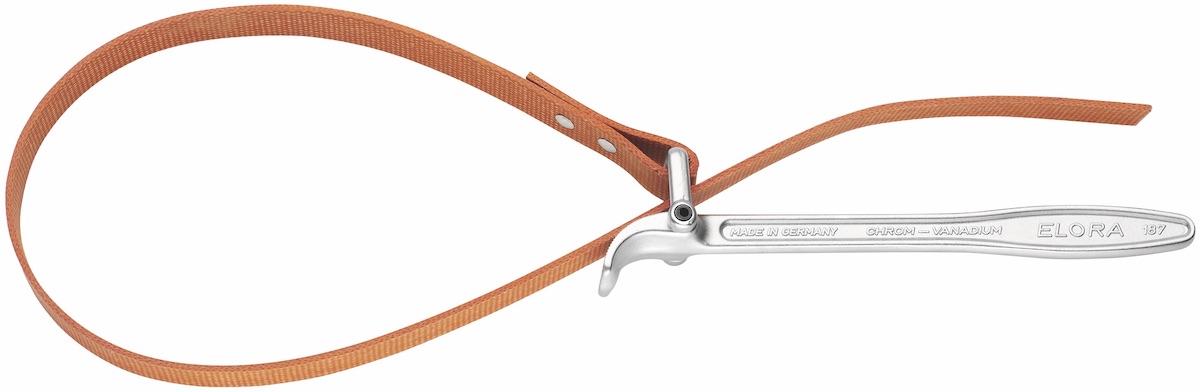 Cờ lê dây đai chuyên mở lọc dầu, lọc nhớt xe ô tô ELORA 187-280