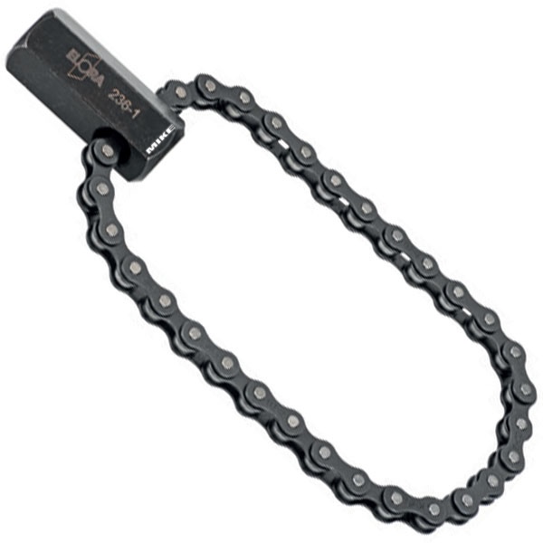 Cờ lê dây xích mở lọc dầu ELORA 236-1, vuông 1-2 inch