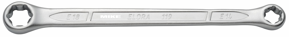 cờ lê 2 đầu sao dạng vỏng TORX - ELORA 119TXE