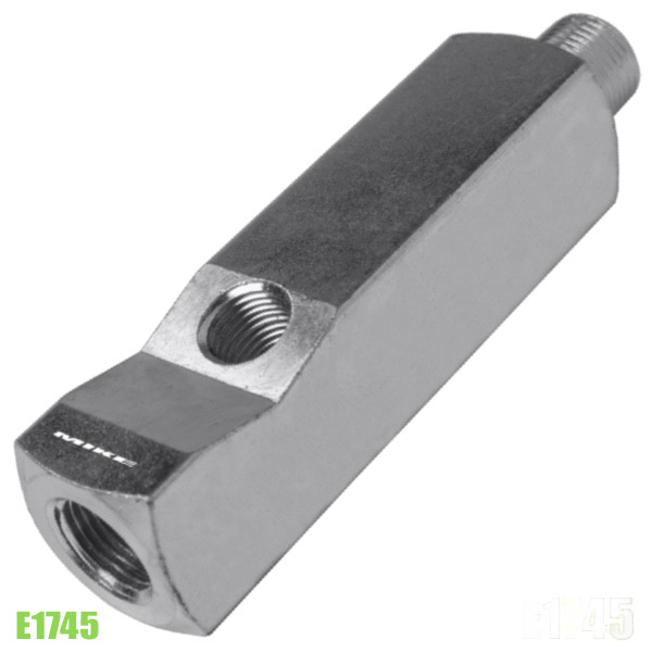 Co nối chữ T E1745, cho đồng hồ đo áp lực Betex