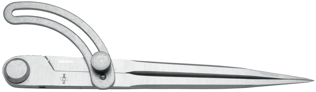 Compa vạch dấu có cánh ELORA 1585, cụt đuôi, thân vuông