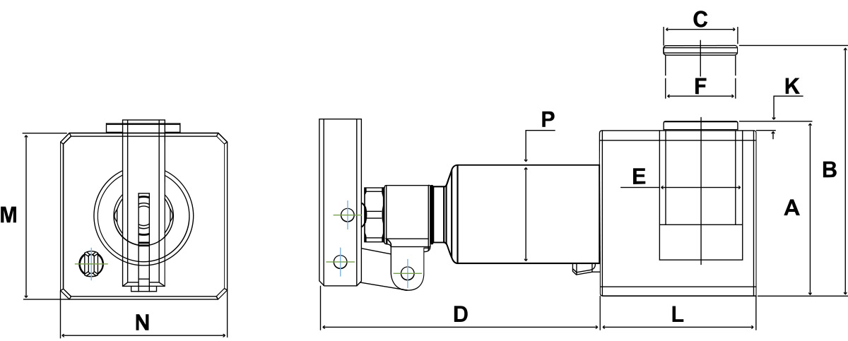 thông số con đội thủy lực CJ100 Betex