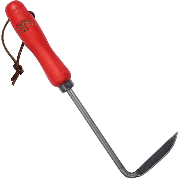 Cuốc xới đất FELCO 421, làm sạch cỏ, lưỡi bằng sắt cán gỗ