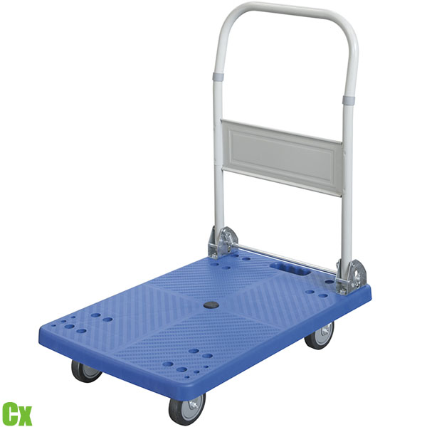 Xe đẩy hàng Cx, tải trọng từ 150-300kg, bánh xe bằng cao su đặc