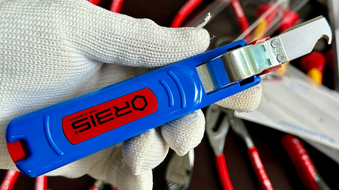 Dao bóc vỏ cáp với lưỡi dao móc - OrbisWill 48-5200/6003