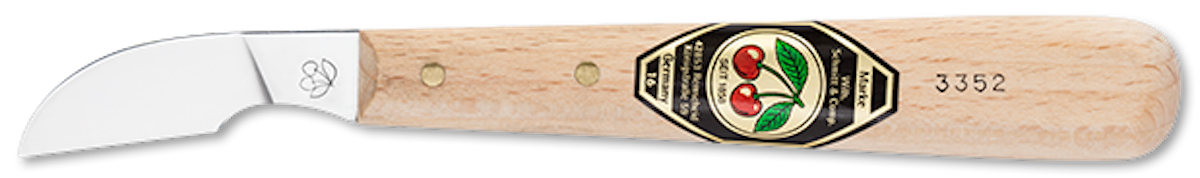 Dao bào gọt lưỡi cong điêu khắc nghệ thuật Kirschen 3352