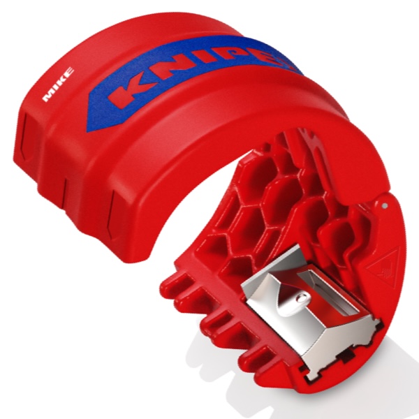Dao cắt ống nhựa Knipex BiX 90 22 10 BK và ống chặn kiểu xoay