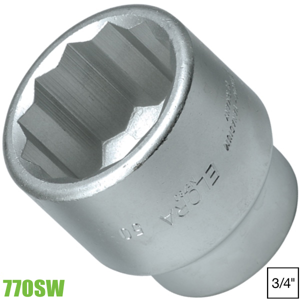 770SW Đầu khẩu vuông 3/4 inch Elora