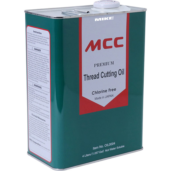 Dầu làm mát và bôi trơn cho máy tiện ren ống, ren bulong MCC