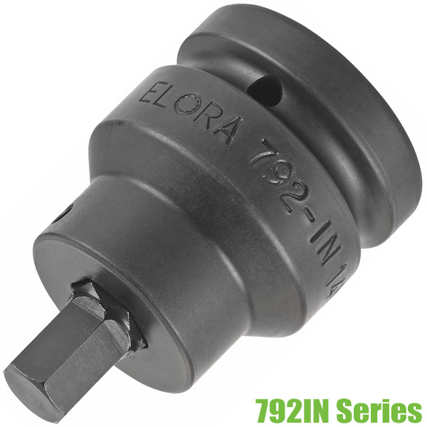 Đầu khẩu lục giác chìm ELORA 792IN, đầu vuông 1 inch