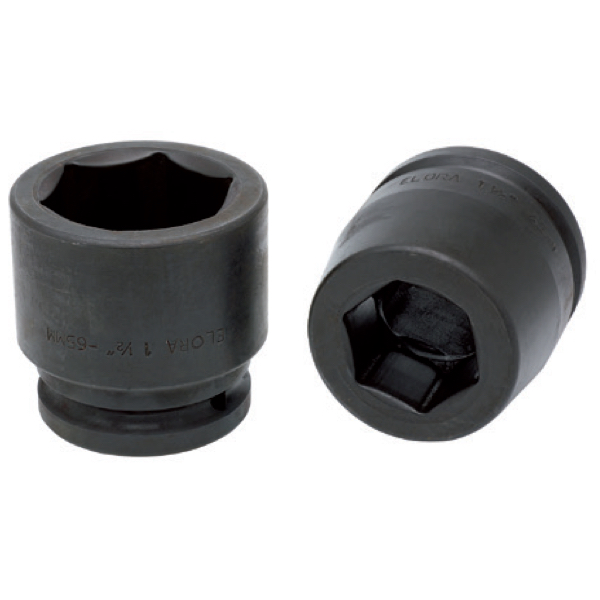 Đầu tuýp đen 1.1/2inch hệ mét 36-125mm Elora Germany