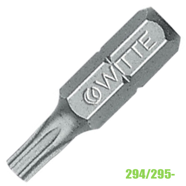 Đầu vít sao 294/295, chuôi 1/4 inch T4-T40 chuẩn DIN ISO1173