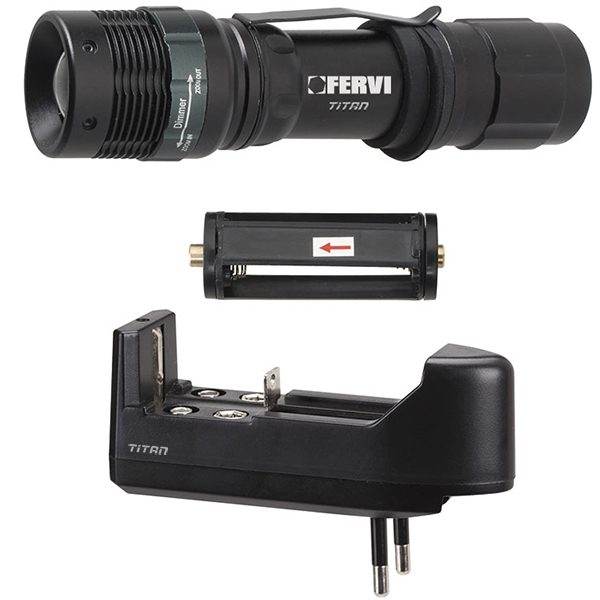 Đèn pin siêu sáng 0338, loại mini cầm tay kiểu ống nhòm