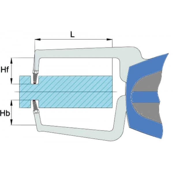 24034 đồng hồ đo độ dày