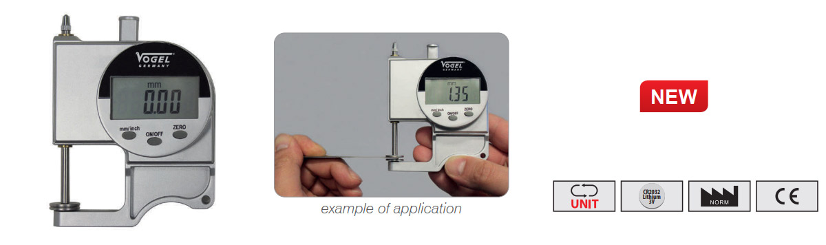 đồng hồ đo độ dày mẫu mới