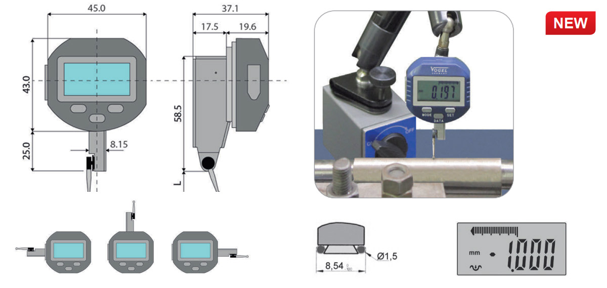 đồng hồ so chân què 240682