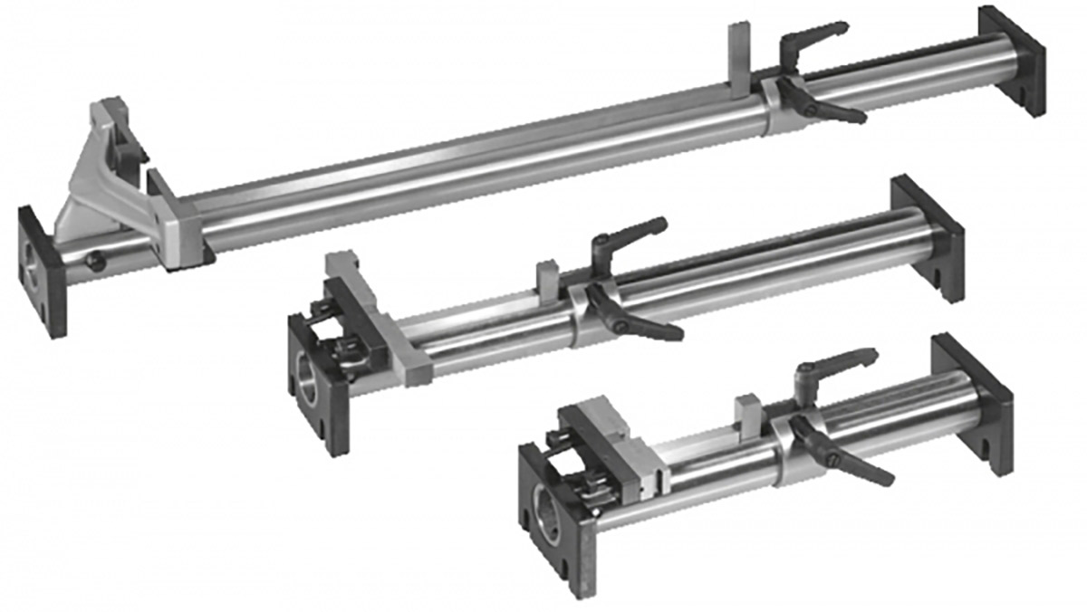 trục cố định đồng hồ đo đường kính