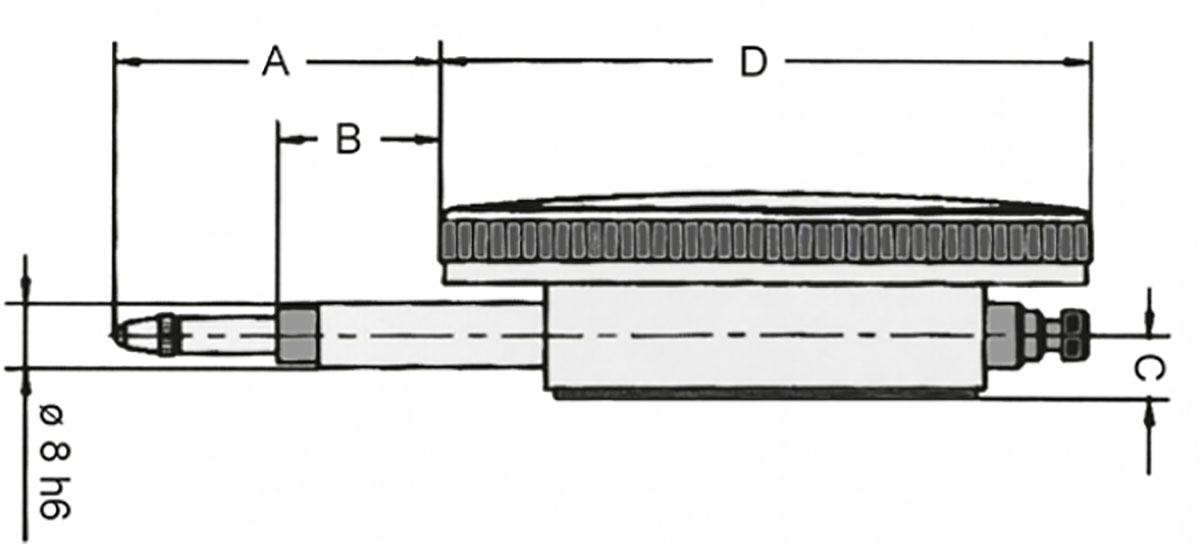 thông số kỹ thuật đồng hồ so 241136