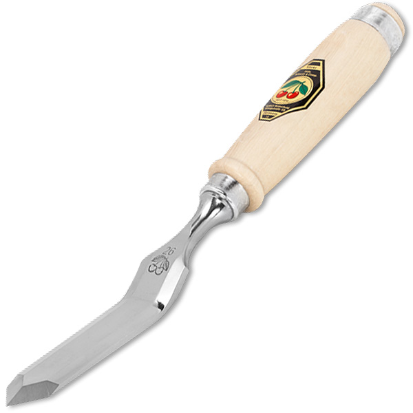 Đục gỗ Kirschen 1059 lưỡi vát nhọn chữ V, thân cong