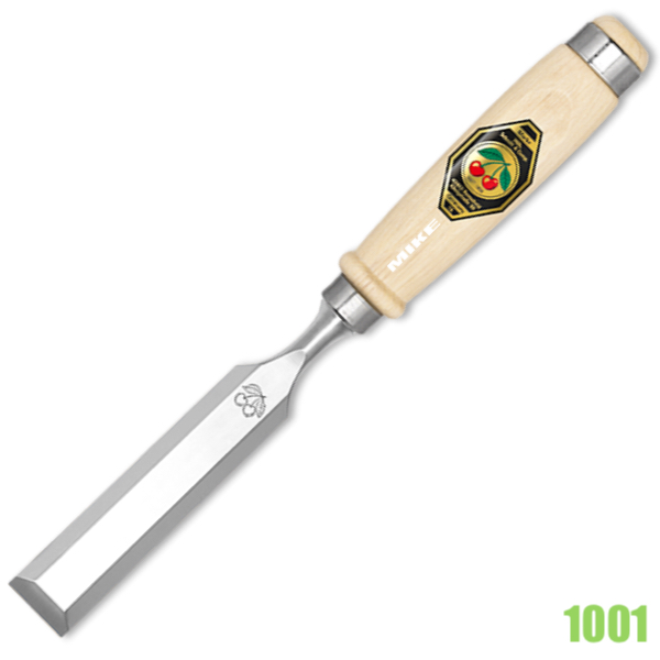 Đục gỗ lưỡi bẹt Kirschen 1001, cán bằng gỗ trăn tiện tròn