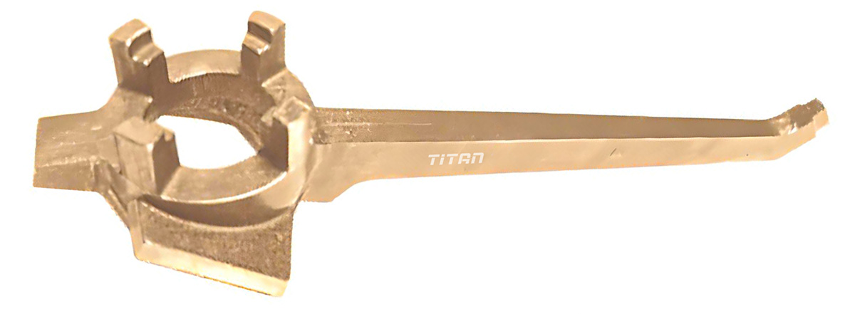 Dụng cụ mở nắp thùng phuy T179ABC1002 chống chảy nổ 300mm TITAN